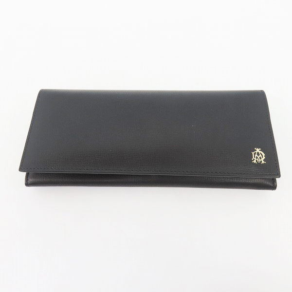 実際に弊社で買取させて頂いたdunhill/ダンヒル レザー ロングウォレット/長財布 小銭入れ付き