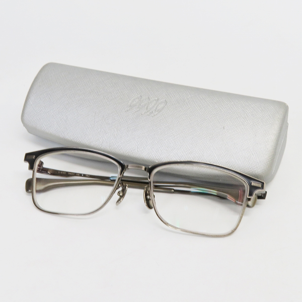 実際に弊社で買取させて頂いた999.9/フォーナインズ TITANIUM 眼鏡/メガネ フレーム アイウェア S-915Tの画像 9枚目