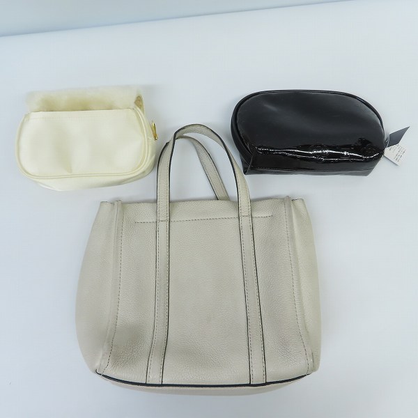 実際に弊社で買取させて頂いたMARC JACOBS/マークジェイコブス CLATHAS/クレイサス他 ハンドバッグ/ポーチ 3点セットの画像 2枚目