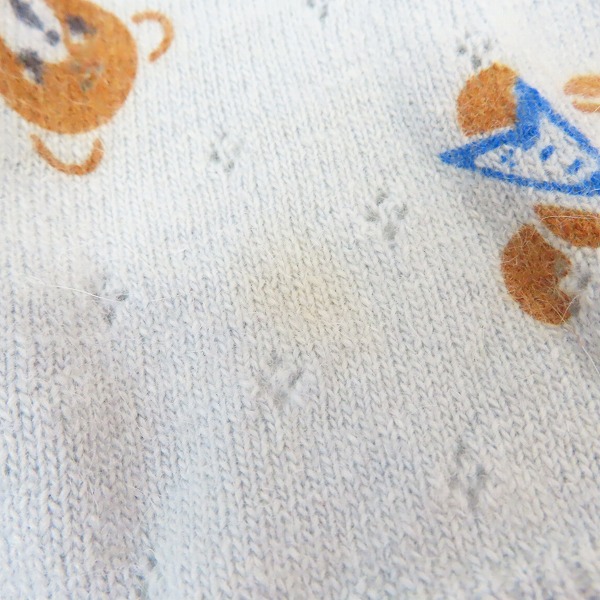 実際に弊社で買取させて頂いた（3）GRUNGE POPS HYSTERICS/ヒステリックグラマー ウール アンゴラ ニットポロ 2NH-0420-86C /Fの画像 5枚目