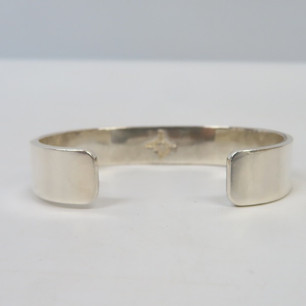 実際に弊社で買取させて頂いたFIRST ARROW's/ファーストアローズ K18付 プレーンバングルの画像 3枚目