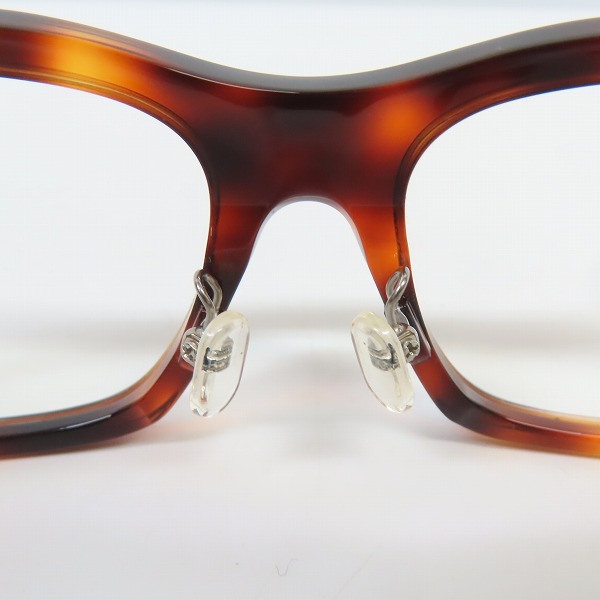 実際に弊社で買取させて頂いたCELINE/セリーヌ  RED HAVANA FRAME 度入り メガネ/アイウェア CL50039F 054の画像 4枚目