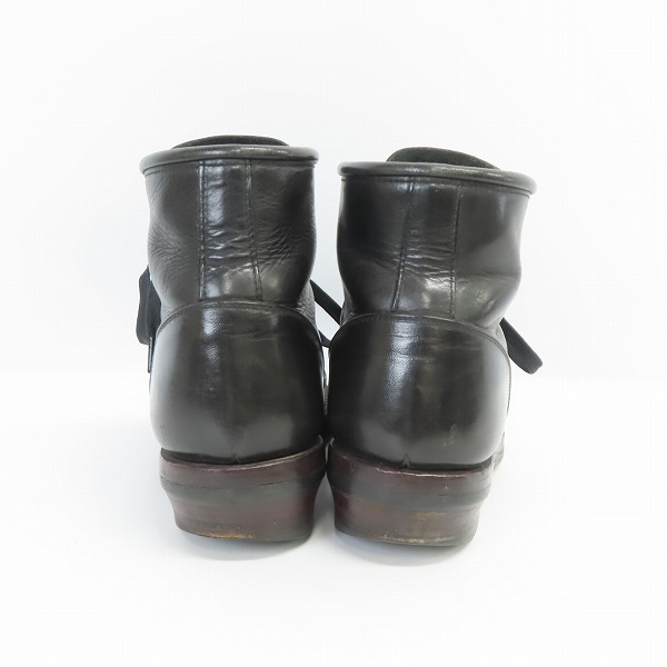 実際に弊社で買取させて頂いたCALEE/キャリー レースアップ レザー ブーツの画像 1枚目