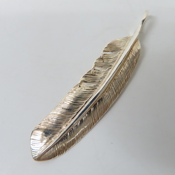実際に弊社で買取させて頂いたFIRST ARROWS/ファーストアローズ シルバー/全銀 フェザーペンダント Size：L
