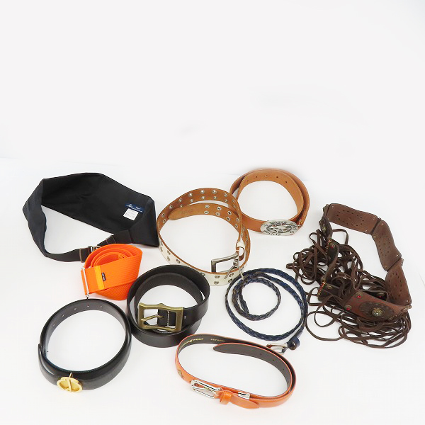 実際に弊社で買取させて頂いた【おまとめ品】ダンヒル/マンシングウェア/エドウィン他 ベルト