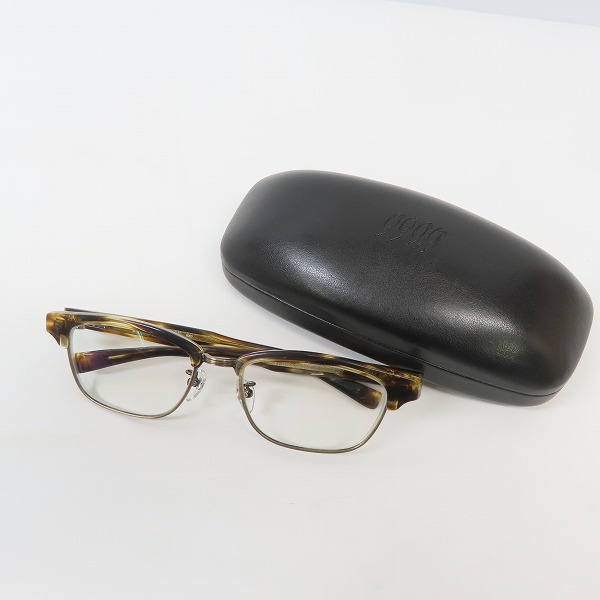 実際に弊社で買取させて頂いた999.9/フォーナインズ サーモント メガネフレーム/アイウェア M-15の画像 9枚目