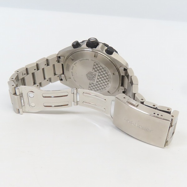 実際に弊社で買取させて頂いたTAG HEUER/タグホイヤー フォーミュラ1 クロノグラフ CAZ1010 の画像 4枚目