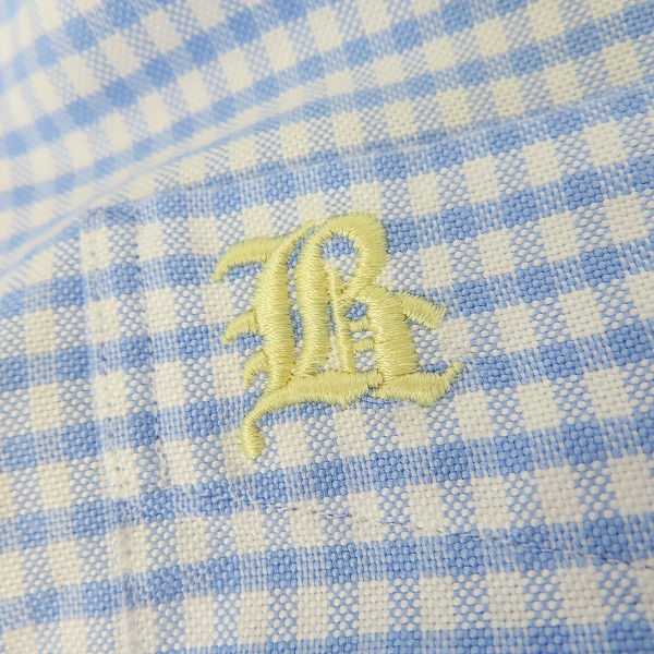 実際に弊社で買取させて頂いたBACK CHANNEL/バックチャンネル 長袖シャツ チェック/Mの画像 4枚目