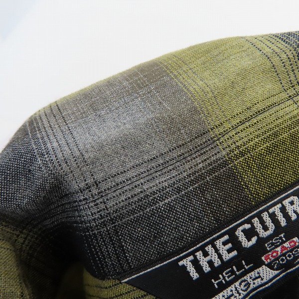実際に弊社で買取させて頂いたCALEE/キャリー THE CUTRATE/カットレイト チェック柄 長袖シャツ 2点セットの画像 4枚目
