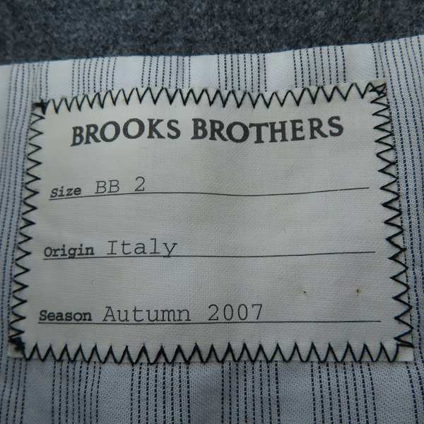 実際に弊社で買取させて頂いたBrooks Brothers/ブルックスブラザーズ ジップダウンベスト ウール BB2の画像 2枚目
