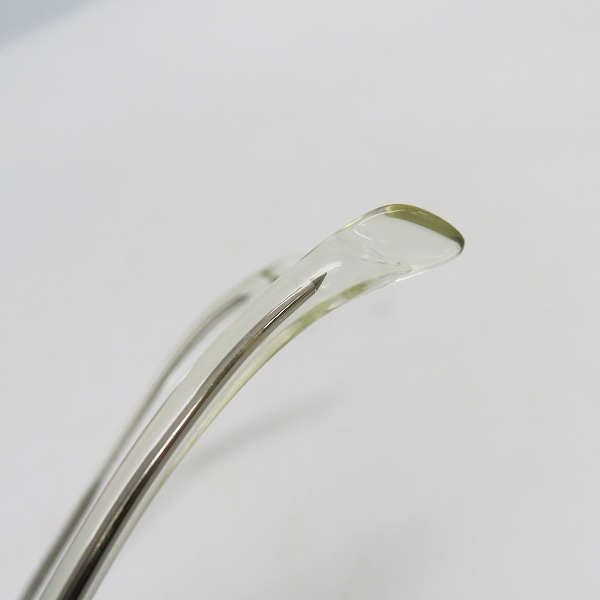 実際に弊社で買取させて頂いた999.9/フォーナインズ スクエア型 眼鏡/メガネフレーム 度入り NP-711の画像 8枚目