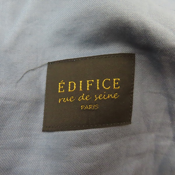 実際に弊社で買取させて頂いたEDIFICE/エディフィス セットアップ スーツ ストライプ/36の画像 4枚目