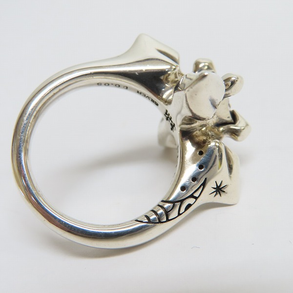 実際に弊社で買取させて頂いたBloody Mary/ブラッディマリー 2009・X'mas Ltd限定 VEGA ベガリング アストロノースリング 1ダイヤ/19号の画像 8枚目