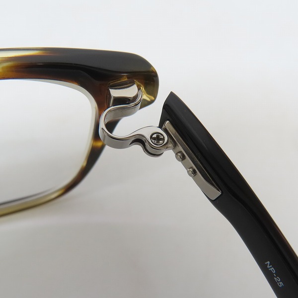 実際に弊社で買取させて頂いた999.9/フォーナインズ ネオプラスチック アイウエア/メガネフレーム NP-25の画像 5枚目