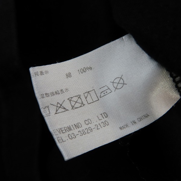 実際に弊社で買取させて頂いたHARAKIRI/ハラキリ スカル刺繍 レイヤードスリーブ Tシャツ/Mの画像 3枚目