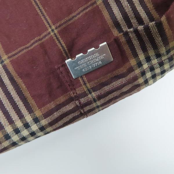 実際に弊社で買取させて頂いたCRIMIE/クライミー LONDON CHECK SHORT SLEEVE SHIRT 半袖シャツ CR1-02A1-SS06/Mの画像 5枚目