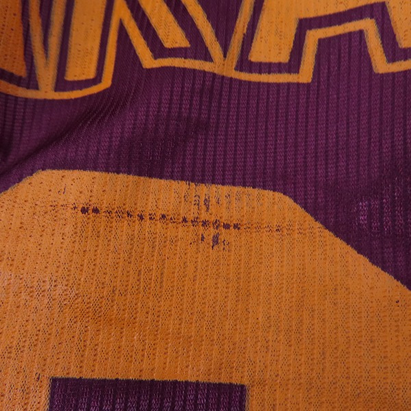 実際に弊社で買取させて頂いたDIADORA/ディアドラ ASローマ 99/00 ホーム ユニフォーム #8 中田英寿/Fの画像 9枚目