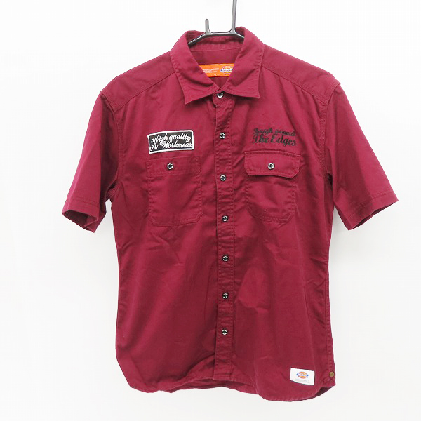 実際に弊社で買取させて頂いたDICKIES/ディッキーズ ワッペン 刺繍 半袖ワークシャツ 3270-7400/L