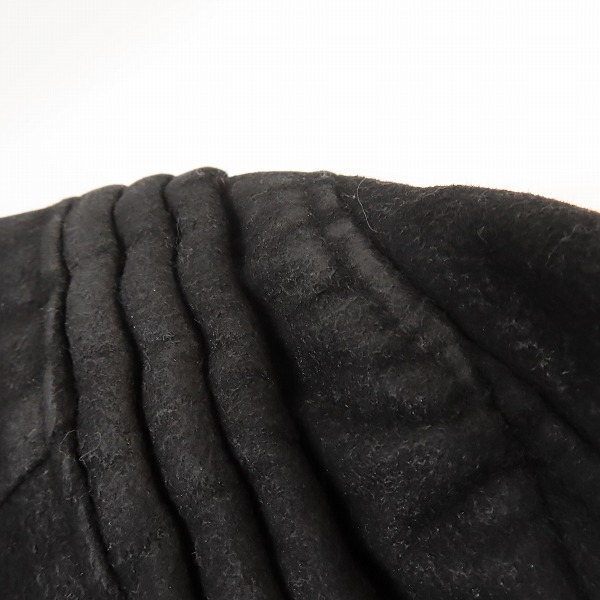 実際に弊社で買取させて頂いたBALMAIN/バルマン 15AW コーティングバイカーライダースジャケット W5HT828D208/XSの画像 9枚目