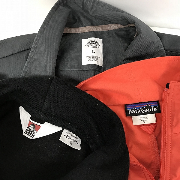 実際に弊社で買取させて頂いた【おまとめ品】ベンデイビス/パタゴニア/ディッキーズ 等 パーカー/半袖シャツ/ジャケット 他の画像 1枚目