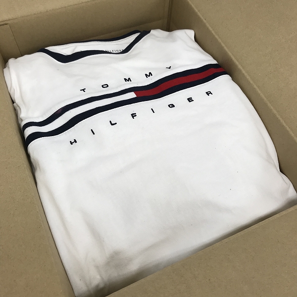 実際に弊社で買取させて頂いた【おまとめ品】ディッキーズ/エルエルビーン/トミーヒルフィガー 等 半袖/長袖Tシャツ/長袖シャツ/パーカー 他