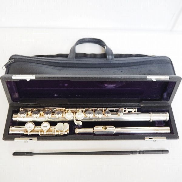 実際に弊社で買取させて頂いたKAWAI/カワイ KFL-145ES フルート Eメカ付き ハードケース・ケースカバー付