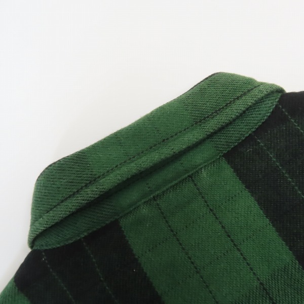 実際に弊社で買取させて頂いたDESCENDANT/ディセンダント コットン 長袖 チェック シャツ/2の画像 6枚目