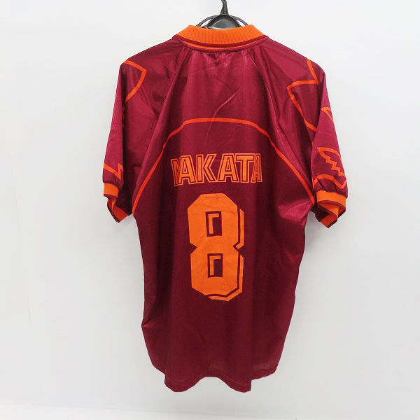 実際に弊社で買取させて頂いたDIADORA/ディアドラ ASローマ 99/00 ホーム ユニフォーム #8 中田英寿/Fの画像 1枚目