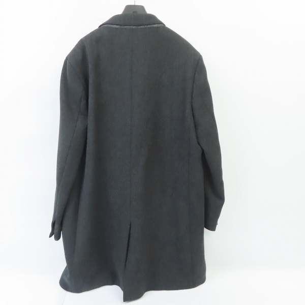 実際に弊社で買取させて頂いたBROOKS BROTHERS/ブルックスブラザーズ ステンカラーウールコート /Lの画像 1枚目