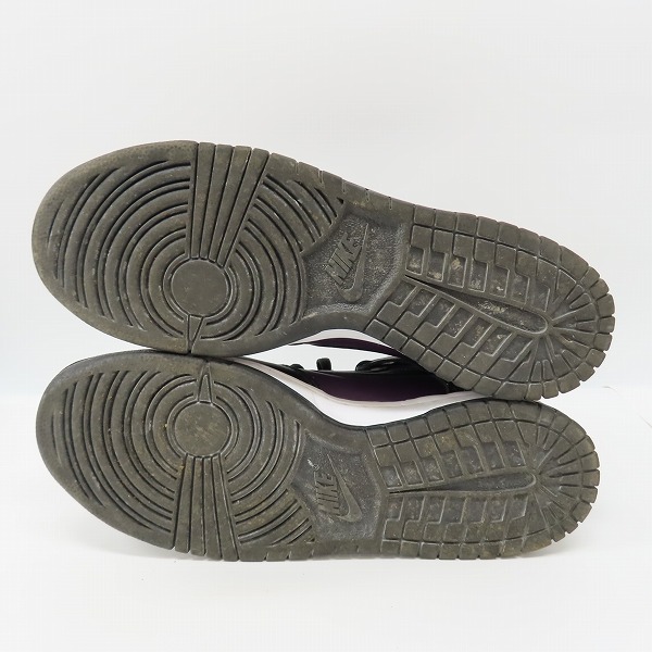 実際に弊社で買取させて頂いたNIKE/ナイキ×FRAGMENT DESIGN/フラグメントデザイン DUNK HI/F ダンクハイ 北京 DJ0382-600/27の画像 3枚目