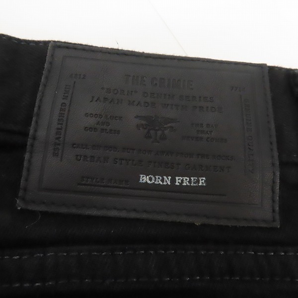 実際に弊社で買取させて頂いたTHE CRIMIE/クライミー デニム セットアップ ブラック/Mの画像 5枚目