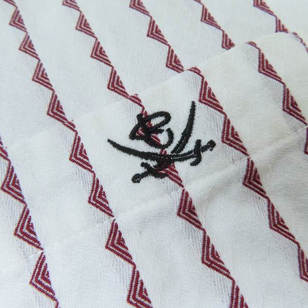 実際に弊社で買取させて頂いたR.J.B/アールジェイビー フラットヘッド ワンポイント刺繍 ロングスリーブシャツ 38の画像 7枚目