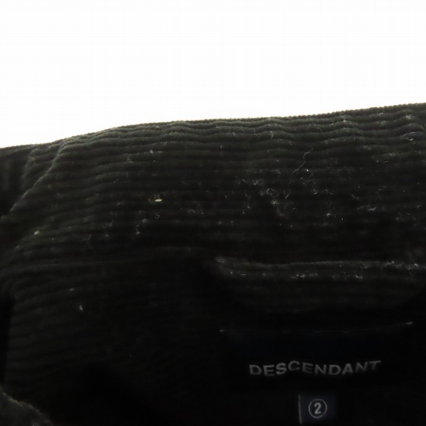 実際に弊社で買取させて頂いたDESCENDANT/ディセンダント コーデュロイ 長袖 シャツ/2の画像 5枚目