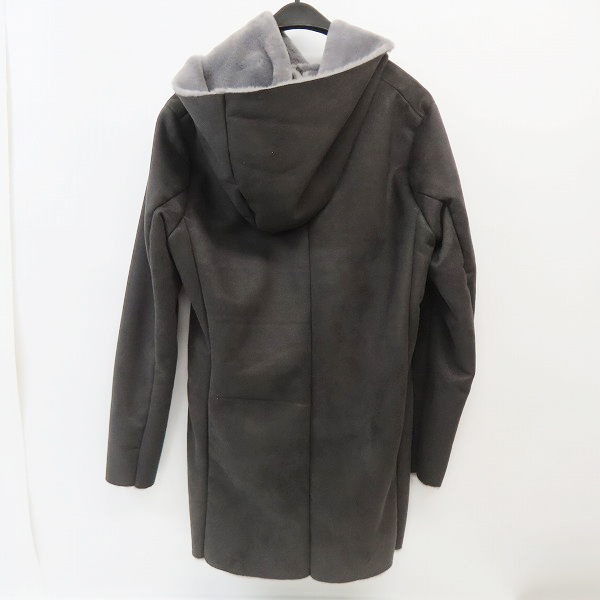 実際に弊社で買取させて頂いたNO ID./ノーアイディー フェイクムートンフーデッドコート 445006-018C/2の画像 1枚目