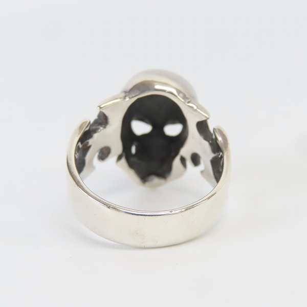 実際に弊社で買取させて頂いたCRAZY PIG/クレイジーピッグ カットアウェイスカル リングの画像 4枚目