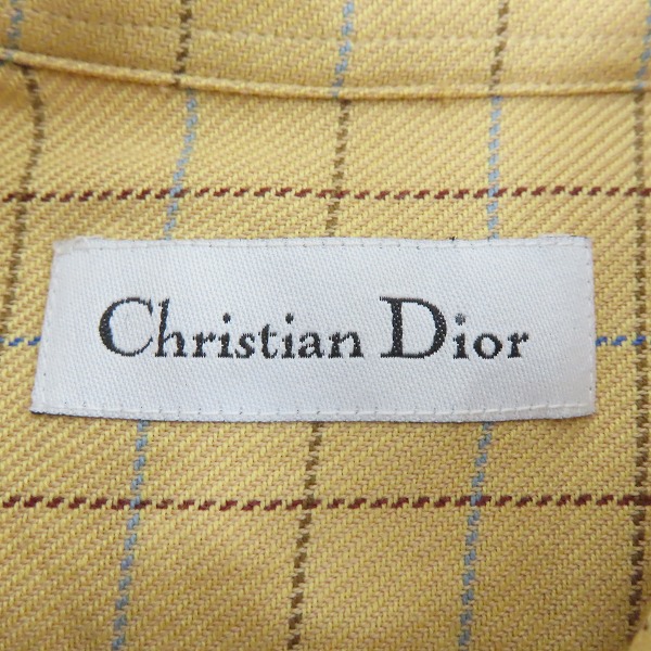 実際に弊社で買取させて頂いたChristian Dior/クリスチャンディオール 長袖シャツ/Mの画像 2枚目