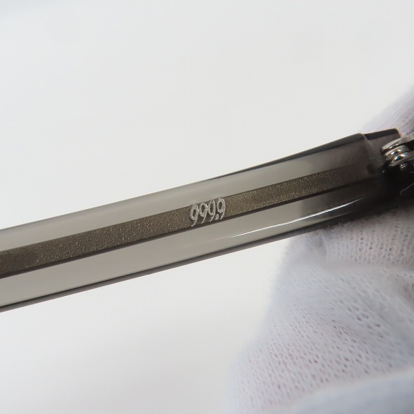 実際に弊社で買取させて頂いた999.9/フォーナインズ メガネフレーム NP-400の画像 6枚目