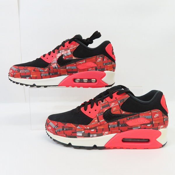 実際に弊社で買取させて頂いたNIKE×atmos/ナイキ×アトモス AIR MAX 90 PRNT "WE LOVE NIKE"/エアマックス90 プリント AQ0926-001/27の画像 3枚目