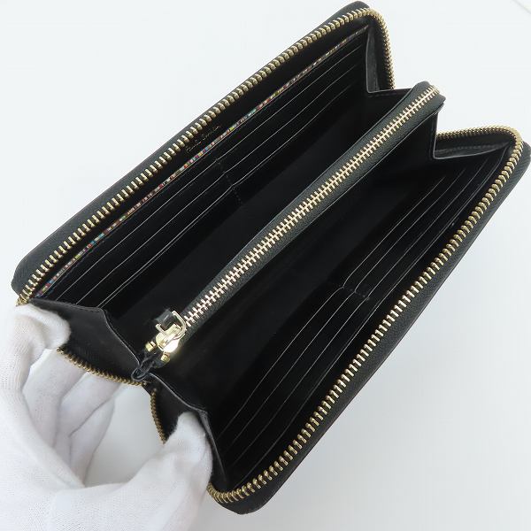 実際に弊社で買取させて頂いたPaul Smith/ポールスミス ラビット レザーラウンドファスナー長財布の画像 3枚目