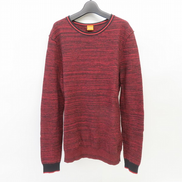 実際に弊社で買取させて頂いたHUGO BOSS/ヒューゴボス BOSS ORANGE/ボスオレンジ クルーネックニット/M