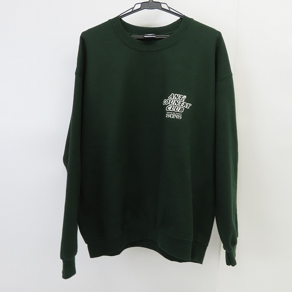 実際に弊社で買取させて頂いたANTI COUNTRY CLUB×united arrows/アンタイカントリークラブ × ユナイテッドアローズ トレーナー/A.C.C._SW_SONS01/L