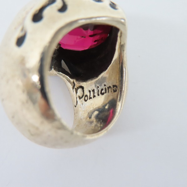 実際に弊社で買取させて頂いたLeathers & Treasures/レザーズアンドトレジャーズ フレイムハートキングクラウン リング 10-12号の画像 6枚目