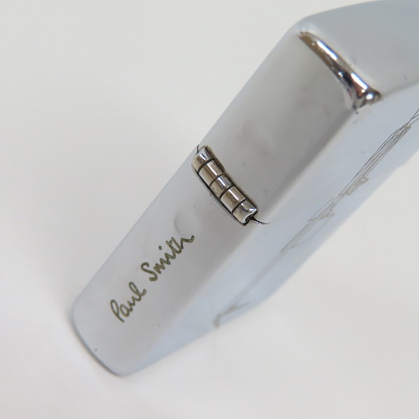 実際に弊社で買取させて頂いたZIPPO/ジッポー Paul Smith COLLECTION/ポールスミス office worker 03年製の画像 3枚目