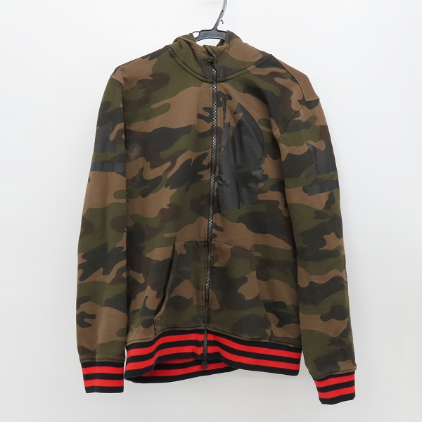 実際に弊社で買取させて頂いたHYDROGEN/ハイドロゲン カモフラ柄 ジップアップパーカー/XXL