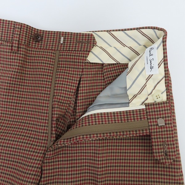実際に弊社で買取させて頂いたPaulSmith collection/ポールスミス チェック ジャケット/スラックス スーツ セットアップ L/76の画像 4枚目