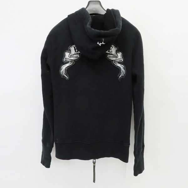 実際に弊社で買取させて頂いたBACKBONE THE BASIC/バックボーンザベーシック ジップアップパーカー/Sの画像 1枚目