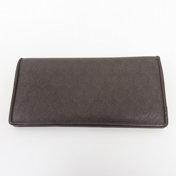 実際に弊社で買取させて頂いたdunhill/ダンヒル WINDSOR/ウィンザー 二つ折り 長財布 の画像 1枚目