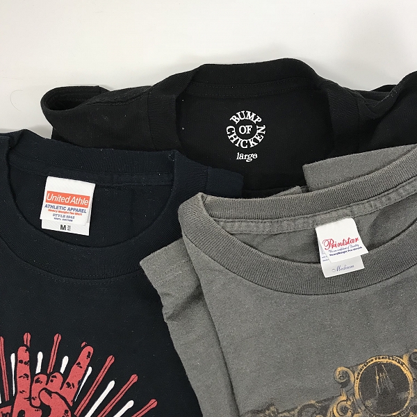 実際に弊社で買取させて頂いた【おまとめ品】バンプオブチキン/トランスフォーマー/マキシマムザホルモン/ブラフマン 他 バンドTシャツ/バンTの画像 1枚目