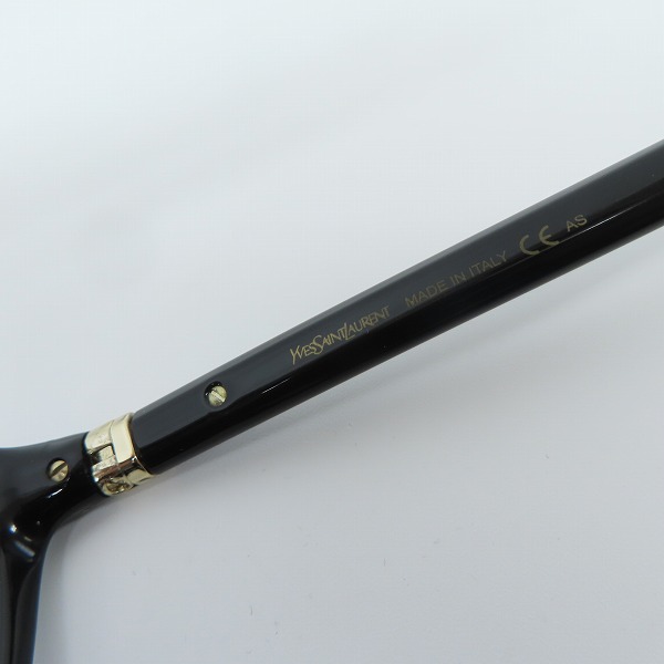 実際に弊社で買取させて頂いたYSL/YVES SAINT LAURENT/イブサンローラン 眼鏡/メガネフレーム YSL6340の画像 5枚目