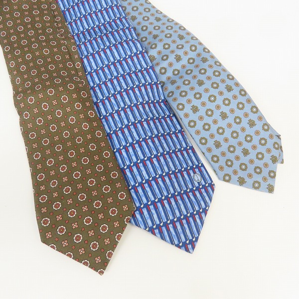 実際に弊社で買取させて頂いた【おまとめ】Dunhill/ダンヒル 総柄ネクタイの画像 3枚目